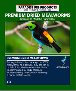 Premium Dried Mealworms